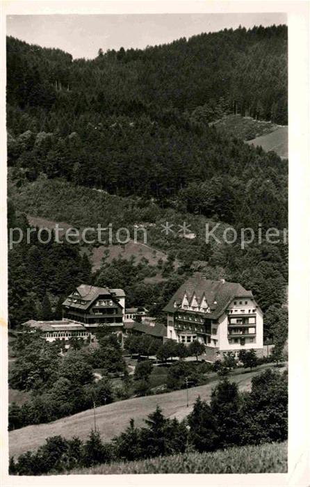 Oberglottertal Sanatorium-Kurhaus Glotterbad