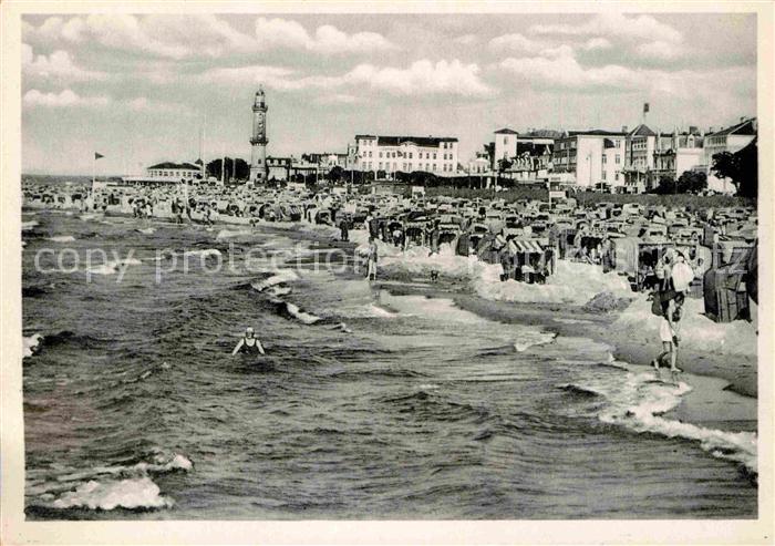 Warnemuende Ostseebad Strandleben