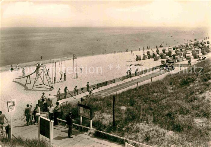 Zinnowitz Ostseebad Sportanlagen am Strand