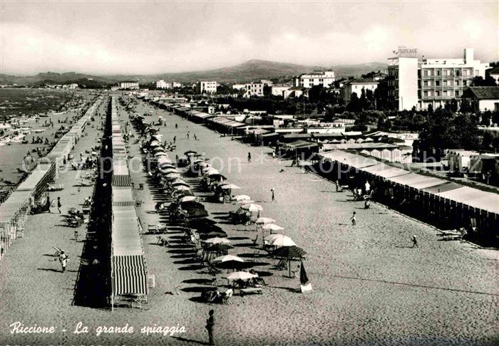 Riccione Spiaggia Strand