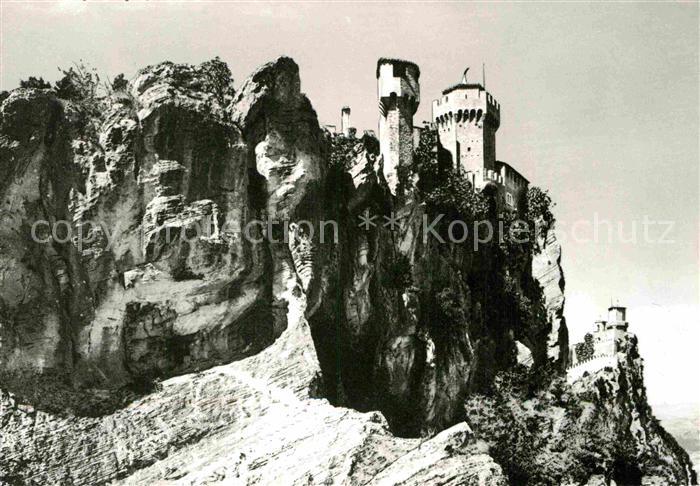 San Marino Repubblica Antiche Rocce Festungswerke