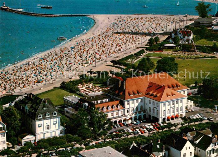 Travemuende Ostseebad Fliegeraufnahme