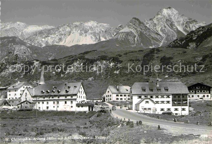 St Christoph Arlberg Schindlerspitze Valluga