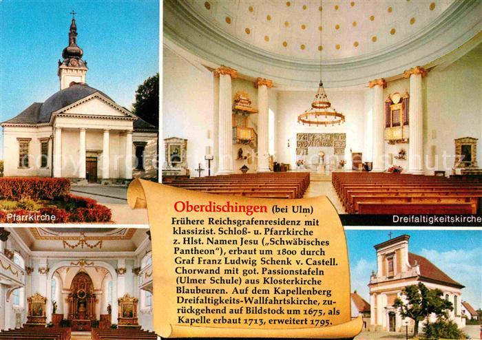 Oberdischingen Jesu-Pfarrkirche Dreifaltigkeitskirche