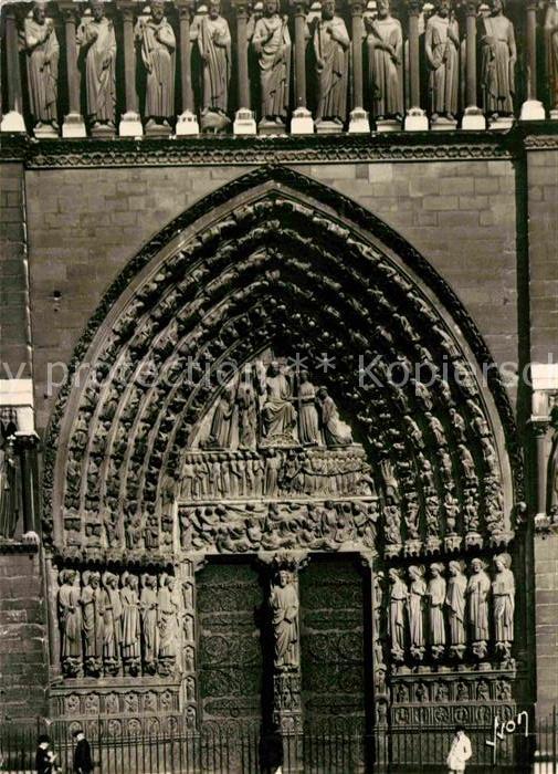 Paris Notre-Dame Portail Central