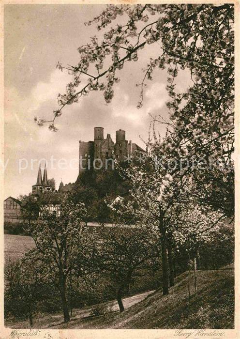 Bornhagen Burg Hanstein Werratal