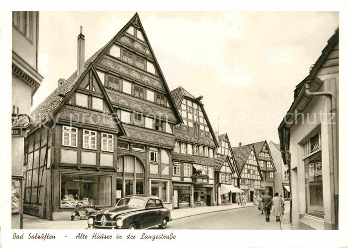 Bad Salzuflen Alte Haeuser Langestrasse