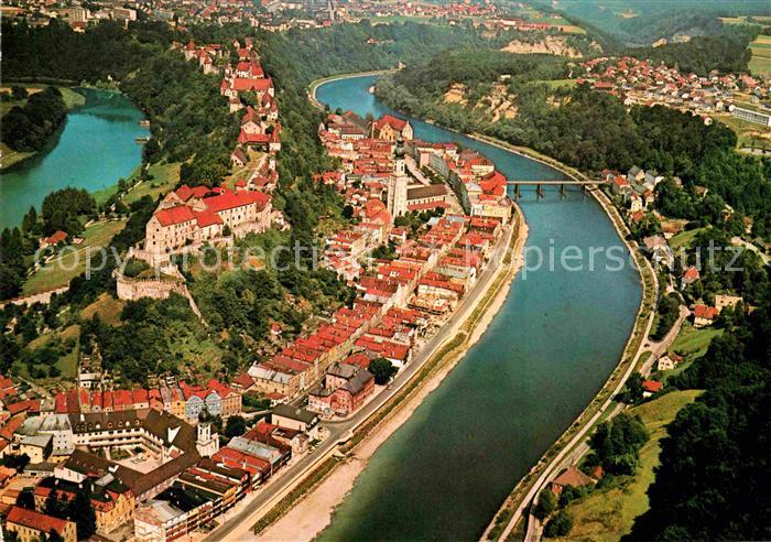 Burghausen Salzach Fliegeraufnahme