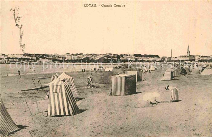 Royan 17 Grande Conche Strandszene