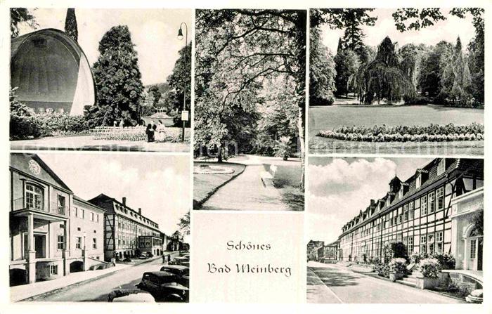 Bad Meinberg Park Fachwerk Konzertmuschel