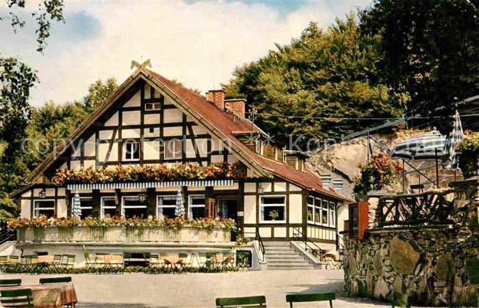 Koenigstein Taunus Klostergut Rettershof mit Cafe zum froehlichen Landmann