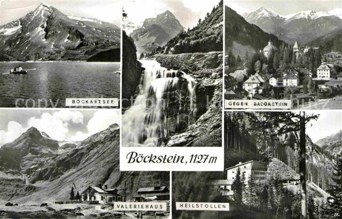 Boeckstein Bad-Gastein Bockartsee Valeriehaus Heilstollen Wasserfall