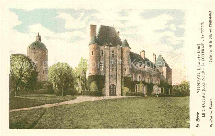 Auneau Chateau Poterne Tour