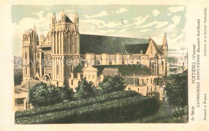 Poitiers 86 Cathedrale Saint Pierre