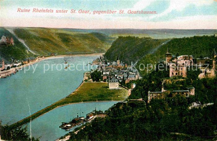 St Goar Ruine Rheinfels St. Goarshausen