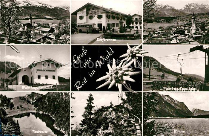 Reit Winkl Walmberg Sesselbahn Taubensee Weitsee