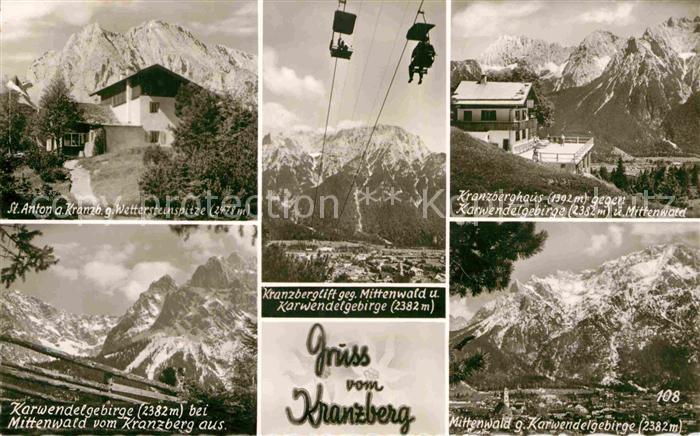 Kranzberg Freising Karwendelgebirge Mittenwald St. Anton