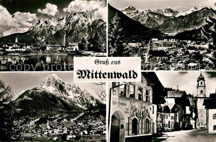 Mittenwald Bayern Ortspartie See