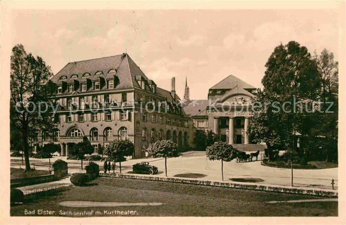 Bad Elster Sachsenhof mit Kurtheater