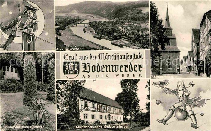 Bodenwerder Muechhausenstadt Weser Muenchhausens-Geburtshaus Grotte