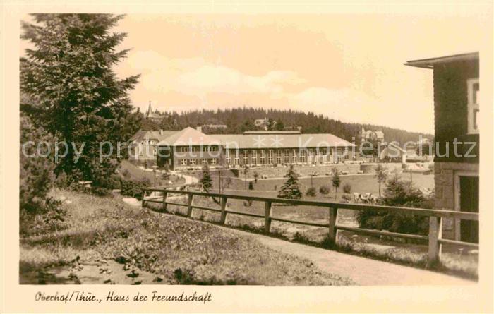 Oberhof Thueringen Haus der Freundschaft