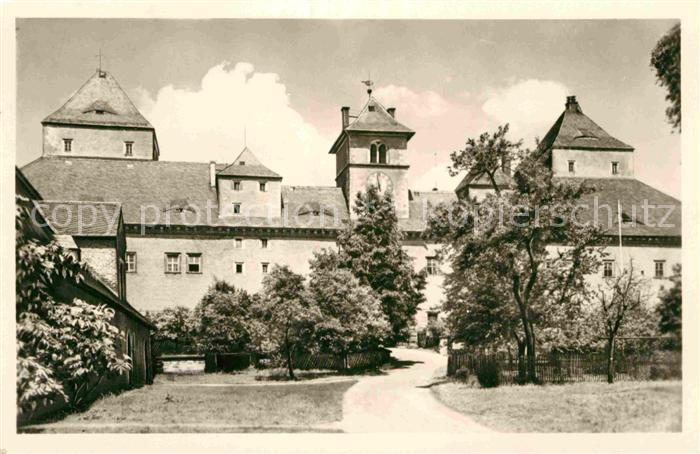 Augustusburg Karl Marx Stadt Suedseite der Burg