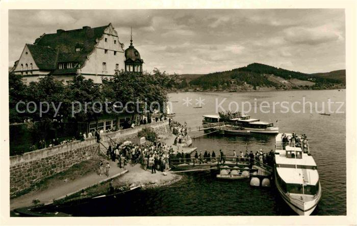 Bleilochtalsperre Am Stausee Saaletalsperre