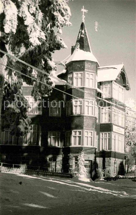 Oberhof Thueringen FDGB Heim Einheit