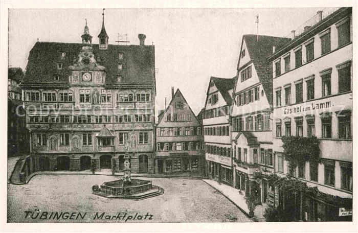 TueBINGEN BW Marktplatz