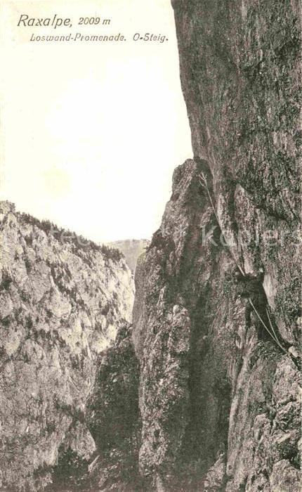 Raxalpe Loswand Promenade O-Steig