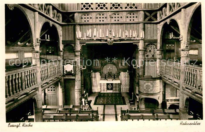 Hahnenklee-Bockswiese Harz Kirche innen