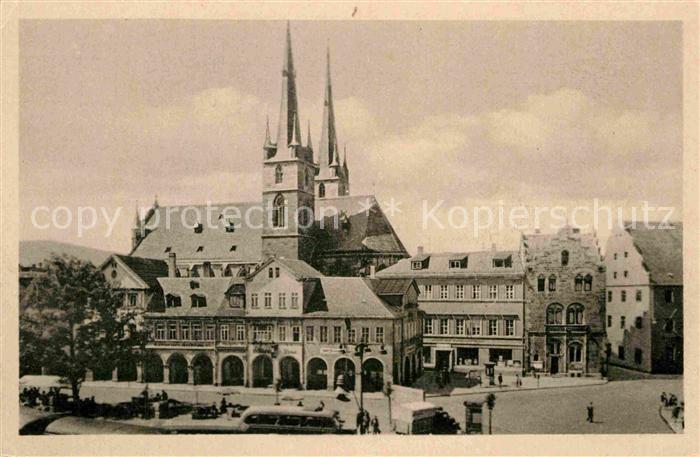 Saalfeld Saale Marktplatz
