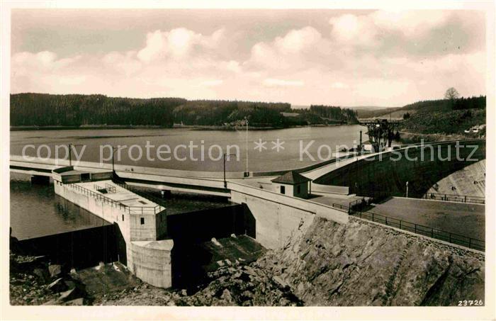 Saaletalsperre am kleinen Bleiloch