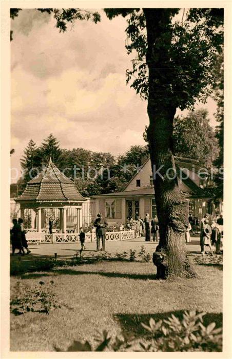 Bad Berka Goethebrunnen vor dem Kurhaus