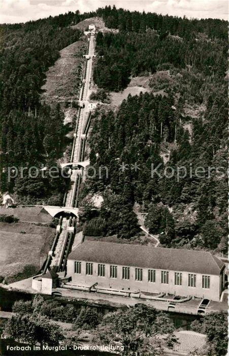 Forbach Baden Fliegeraufnahme Schwarzenbach-Talsperre