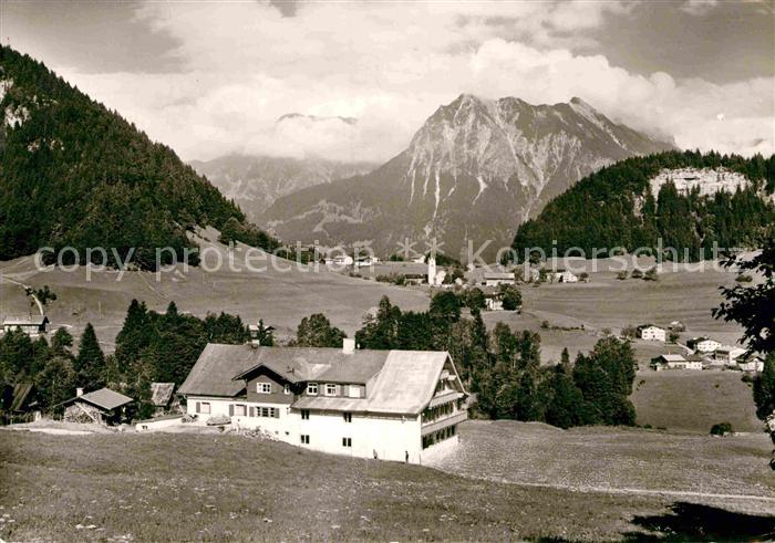 Tiefenbach Oberstdorf mit Entschenkopf