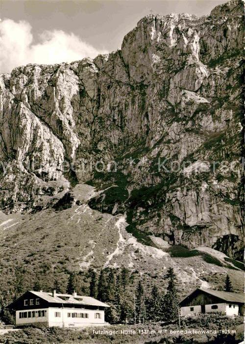 Tutzingerhuette mit Benediktenwand