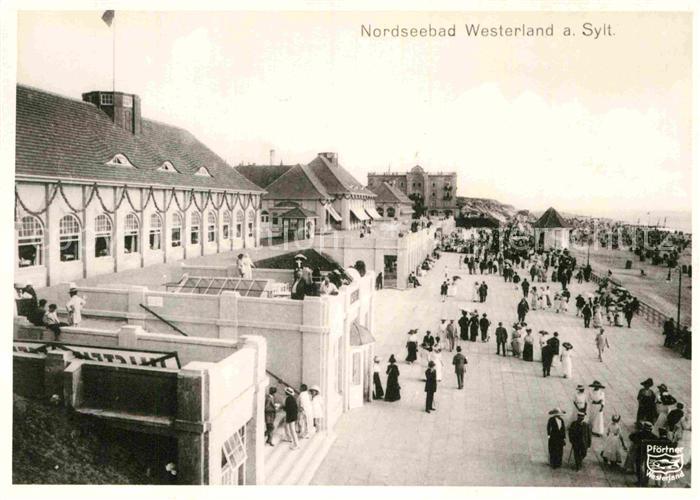 Westerland Sylt Seepromenade