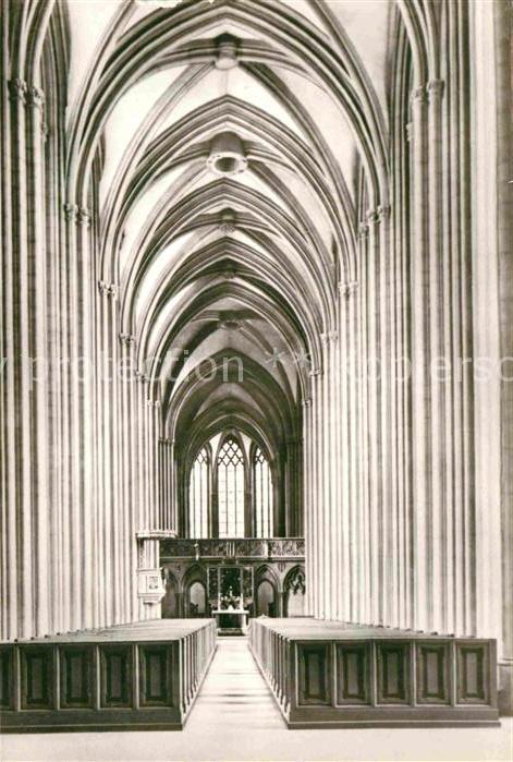 Meissen Elbe Sachsen Dom Mittelschiff