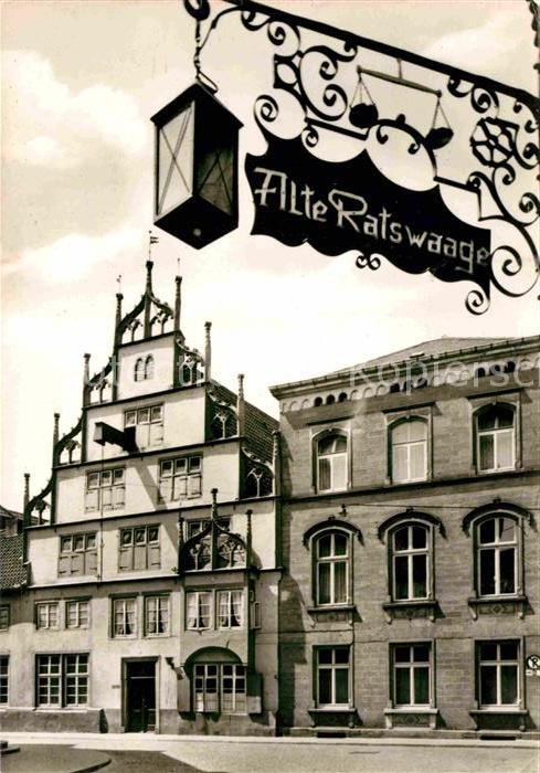 Lemgo Lippe NRW alte Ratswaage Wippermannsche Haus