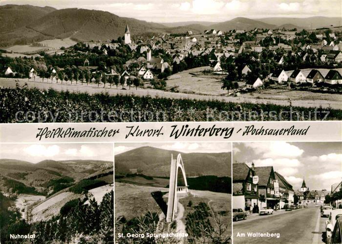 Winterberg Hochsauerland Waltenberg St. Georg Sprungschanze Nhnetal