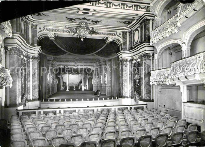 Schwetzingen Schlo?garen Rokoko Theater innen