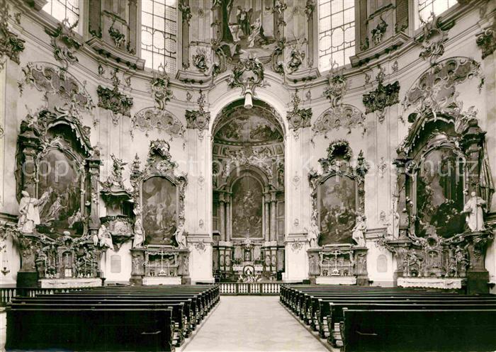 Ettal Benediktinerabtei Abteikirche innen