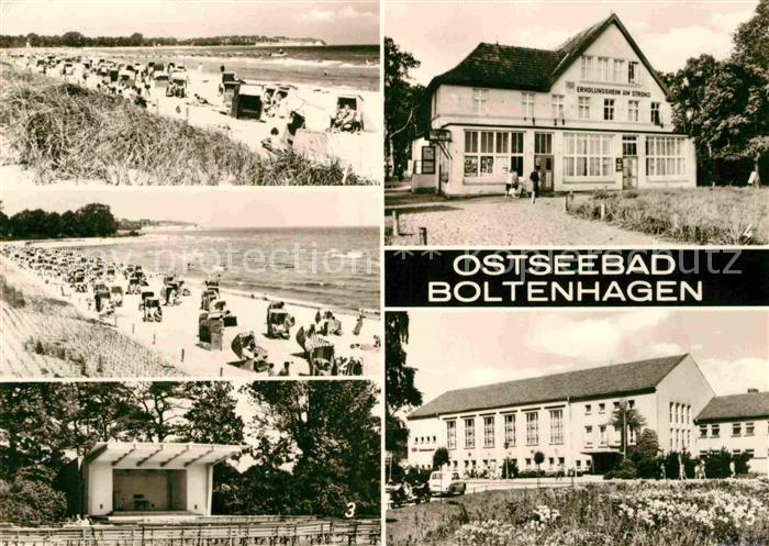 Boltenhagen Ostseebad Strand Freilichtb?hne Erholungsheime Fritz Reuter und Am S