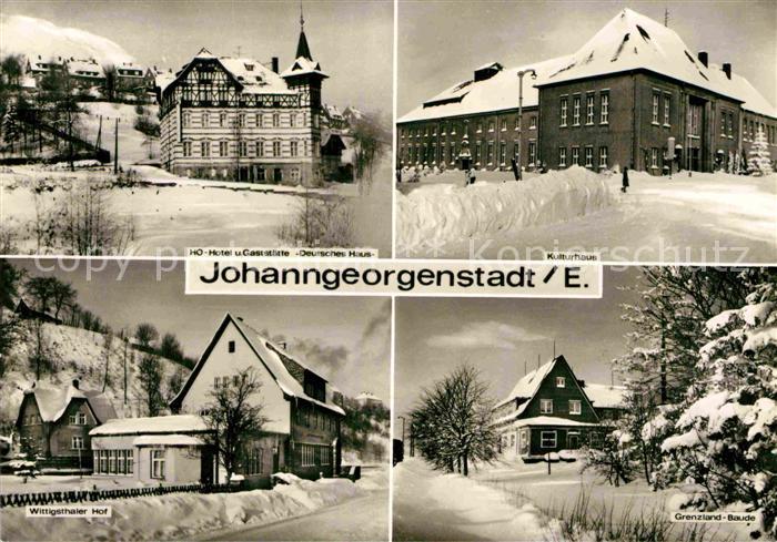 Johanngeorgenstadt Hotel und Restaurant Deutsches Haus Kulturhaus Grenzland-Baud