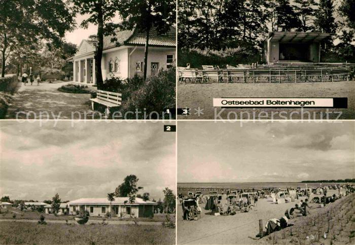 Boltenhagen Ostseebad Konzertplatz Strand Bibliothek