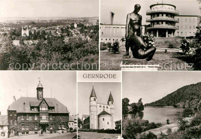 Gernrode Harz Ferienheim Fritz Heckert  Stiftskirche