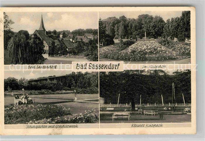 Bad Sassendorf Kurpark Steingarten