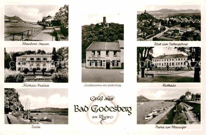 Godesberg Bad Rathaus Siebengebirge Hotel Dreesen Bastei