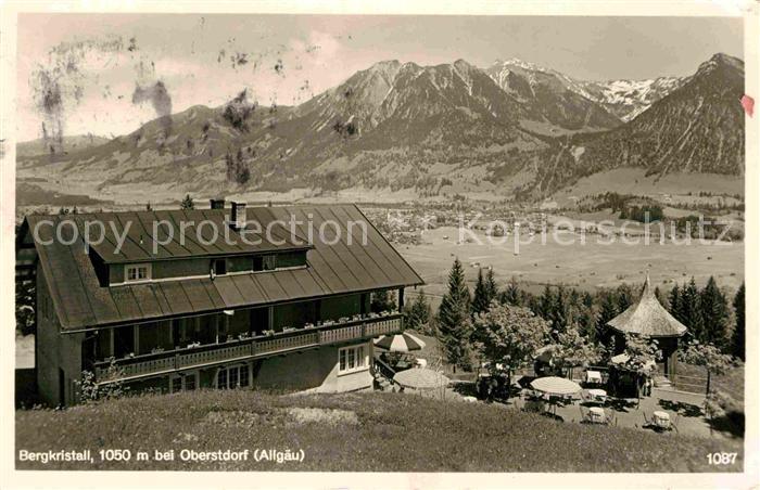 Oberstdorf Bergkristall Panorama